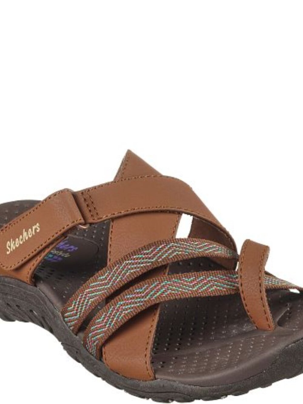 Skechers   Women's Reggae Sunday Stroll, Brown  Women's Size 7